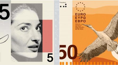 Cum vor arăta noile bancnote euro: Șase milioane de europeni au ales între Beethoven, Maria Callas și berze