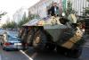 Primarul din Vilnius a trecut cu tancul peste o maşină parcată ilegal (VIDEO) 869896