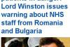 Daily Mail continuă campania împotriva românilor. Ţinta de astăzi, asistentele medicale 1443939