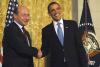 Băsescu s-a întâlnit cu Obama la Casa Albă 1519380