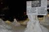 Sufletele tinerilor care protestează topesc zăpezile la Universitate 7273967