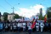 Bârlad. Protest cu mâna pe biblie: 8.000 de suflete s-au rugat pentru interzicerea exploatării gazelor de şist 11175483