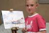 Geniu la 9 ani: "Micul Monet", pe cale să devină milionar după ce şi-a vândut ultima colecţie de tablouri în 15 minute! (VIDEO) 14554352