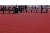Spectacol de culoare pe Plaja Roşie de la Marea Bohai, China 18274050