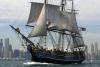 HMS Bounty, corabia "Perla Neagră" în Piraţii din Caraibe, scufundată de uraganul Sandy 18432276