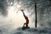 FOTO: Un chinez face exerciţii fizice zilnic, aproape gol, la -25°C, de mai bine de 10 ani 18441726