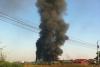 Incendiu puternic la o fabrică de polistiren din Jilava (FOTO) 18461732