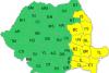 Codul galben de nisori, menţinut în estul Munteniei, Dobrogea şi Moldova 18472344