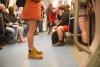 GALERIE FOTO. No Pants Subway Ride: Tinerii din Bucuresti s-au plimbat in lenjerie intima la metrou 18525495