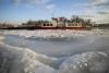 FOTO / VIDEO  - Imagini fabuloase cu Dunărea îngheţată 18563251