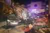 VIDEO + FOTO - Accident spectaculos în Constanța. O femeie a reușit să facă praf 10 mașini 18604858
