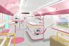 Cel mai drăguţ tren de mare viteză: trenul Hello Kitty din Japonia 18783139