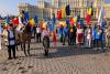 Defilare cu steaguri tricolore, în Piața Constituției. Îndemn al umaniștilor: „Să ne iubim patria și tradițiile!” 18730363