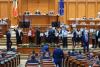 VIDEO. Ședința Camerei deputaților, SUSPENDATĂ. Parlamentarii AUR protestează. Se solicită votarea moțiunii de cenzură 18759817