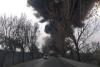 Incendiu de proporții lângă București. Traficul auto pe un sector al centurii capitalei este blocat 18781721