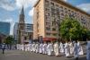 Arhiepiscopia Romano-Catolică de București a organizat procesiunea cu Preasfântul Sacrament pe străzile din centrul Capitalei 18790648