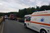 UPDATE: Microbuz cu 16 pasageri, implicat într-un accident în Giurgiu. A fost activat Planul roșu 18792810
