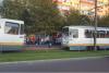 Două tramvaie s-au ciocnit vineri seara, în Capitala. Trei persoane au fost rănite  18801509