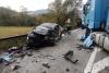Accident grav în Câmpulung Moldovenesc. Un tânăr de 26 de ani a murit  după ce mașina pe care o conducea a fost lovită de un TIR 18801528