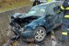 Accident grav în Mureș. Două mașini s-au ciocnit. Două persoane au fost rănite 18809690