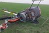 Accident aviatic în Timiș. Un elicopter a aterizat forțat și s-a răsturnat. Pilotul și elevul său au scăpat ca prin minune 18810208