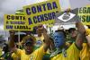 Violențe extreme în Brazilia: Peste 170 de persoane reţinute, mii de protestatari în jurul Parlamentului 18819236