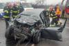 Accident teribil pe DN 2, în Ialomița. Ciocnire între un autoturism și un autocar. Două persoane au murit 18819602