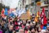 Franța, paralizată de greve. Circa un milion de oameni protestează împotriva reformei pensiilor 18823248