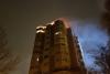 VIDEO Incendiu puternic în Constanța! Arde acoperisul unui bloc  18827011