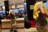 Apariție incredibilă într-un fast-food din România. Un bărbat a intrat cu un piton uriaș la gât 18836504
