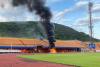 Mai mulți copii au provocat un incendiu pe stadionul „Ceahlăul” din Piatra Neamț 18844070