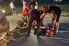 Accident groaznic la ieșirea din Ploiești: motociclist în stop cardio-respirator după ce a fost lovit de un microbuz 18849002