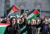 Manifestații pro-palestiniene în întreaga lume. Sute de persoane protestează la București 18865623