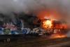 Incendiu în Gara Cluj-Napoca. Două vagoane au luat foc, iar un bărbat cu arsuri a ajuns la spital. Poliția a deschis dosar penal 18878515