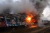 Incendiu în Gara Cluj-Napoca. Două vagoane au luat foc, iar un bărbat cu arsuri a ajuns la spital. Poliția a deschis dosar penal 18878516