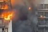 Incendiu nimicitor într-un bloc cu 14 etaje din Valencia. Nu se cunoaște numărul victimelor. Mai mulți pompieri sunt răniți 18886042
