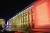 Palatul Victoria va fi iluminat sâmbătă seara în culorile drapelului ucrainean 18886227