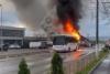 Un autobuz școlar în care se aflau 30 de copii a fost cuprins de flăcări, în Moldova Nouă! 18892362