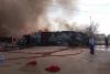 Incendiile fac ravagii în România: Pompierii sătmăreni luptă de 18 ore pentru a stinge flăcările la un depozit de colectare deșeuri 18907468