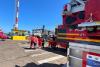 UPDATE Incendiul din șantierul naval Midia: Au fost descoperite două persoane decedate în interiorul vaporului 18911605