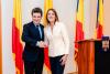 Noul președinte al României s-a întâlnit cu președinta Parlamentului European, Roberta Metsola 18955040