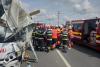 Accident grav între un autocar și un camion în Lețcani, județul Iași. A fost activat Planul Roșu de Intervenție 18955307