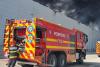 Incendiu de proporții la un depozit de pe A1 18960747