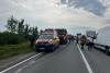 Accident grav între un microbuz și un autoturism în Sibiu. A fost activat Planul Roșu de intervenție 18965803