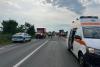Accident grav între un microbuz și un autoturism în Sibiu. A fost activat Planul Roșu de intervenție 18965805