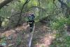 Pompierii militari continuă eforturile pentru stingerea incendiului din Delta Dunării, aflat în a opta zi 18966825