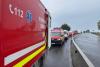 Accident teribil la Cluj. Autocar cu 20 de persoane, răsturnat. Un bărbat de 70 de ani a murit. Planul Roșu de Intervenție a fost activat 18969794