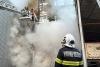 Incendiu la un uscător de cereale în Tulcea 18983854