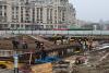 Stadiul lucrărilor la Planșeul Unirii: A patra secțiune a noii plăci de beton a fost turnată 18991354
