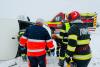 Microbuz cu 16 persoane răsturnat pe DN5 în Giurgiu: o femeie transportată la spital. A fost activat Planul Roșu de Intervenție 18995701